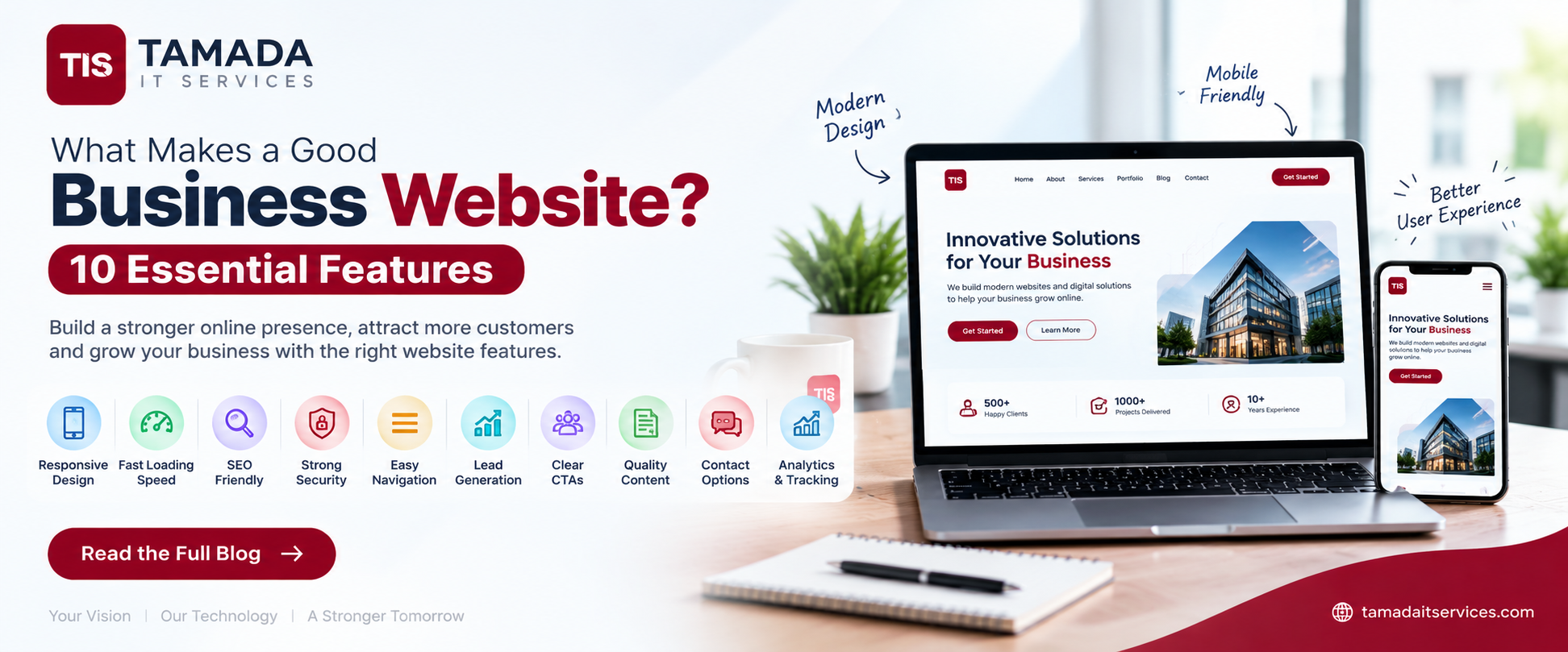 What Makes a Good Business Website? 10 Essential Features